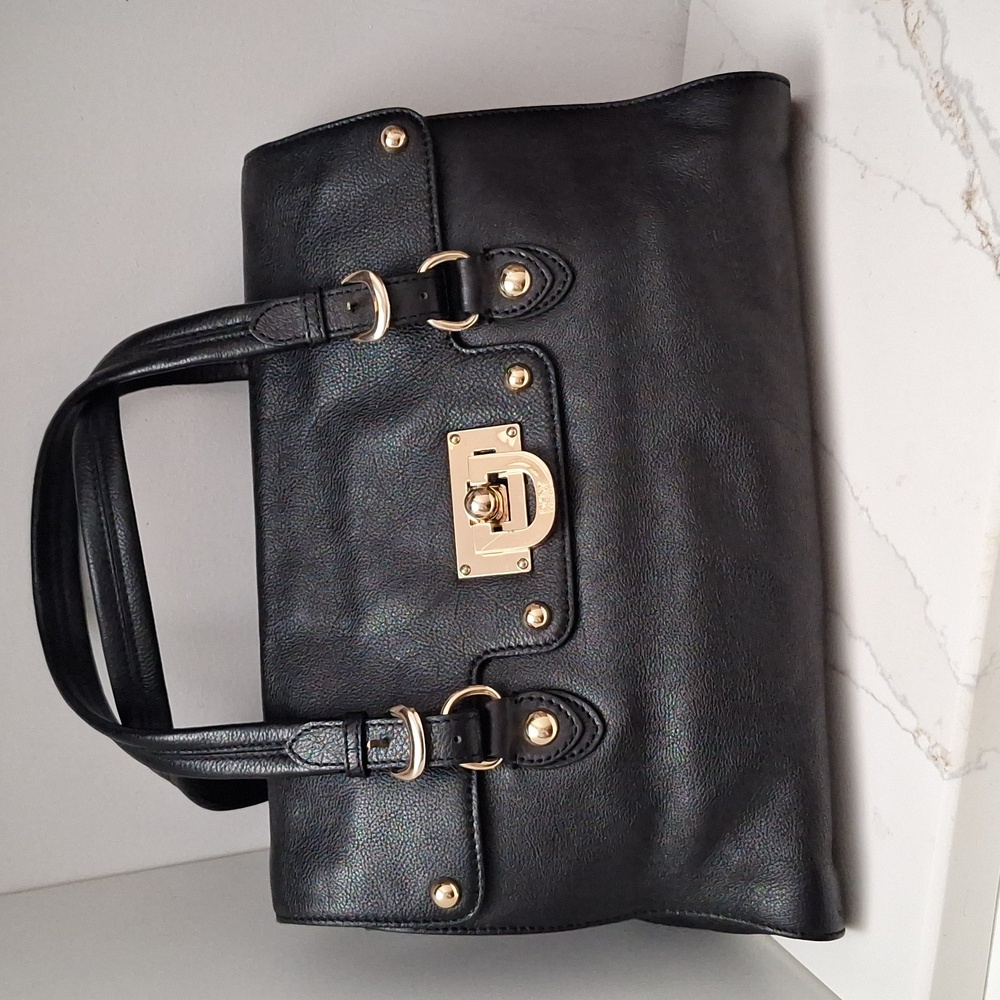DKNY Leather Satchel